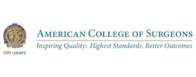 American College of Surgeons logo noting Dr. Peter Capizzi as a board-certified plastic surgeon.