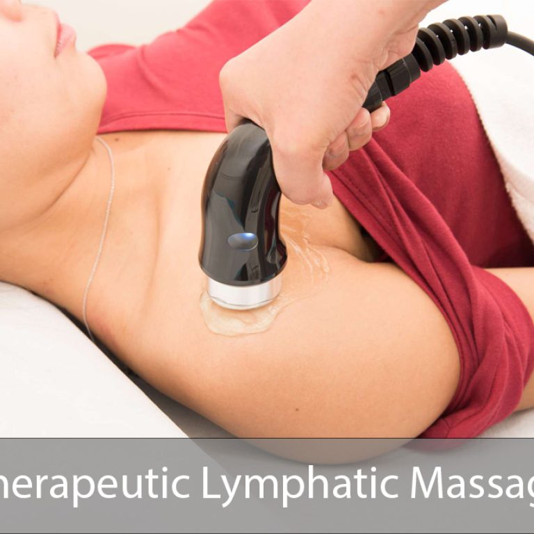 Women laying down receiving a Lymphatic Massage.